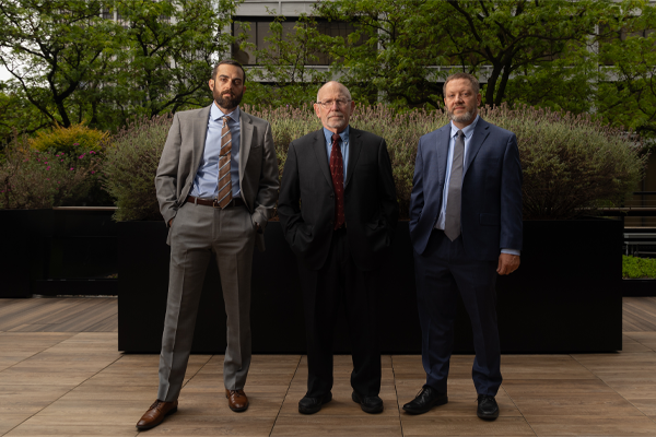 Group Photo of professionals at Levine & McHenry LLC
